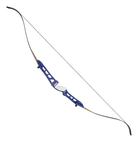 Arco Recurvo Semi Olimpico Swat Archery F158 22 A 30 Libras Color Azul Orientación de la mano Diestro
