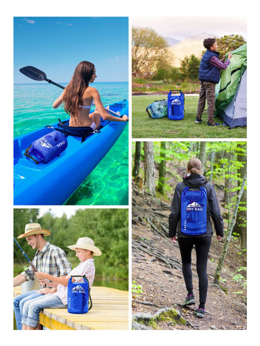 Dry Bag Heeta Waterproof 10 L Con Funda De Teléfono Para Via