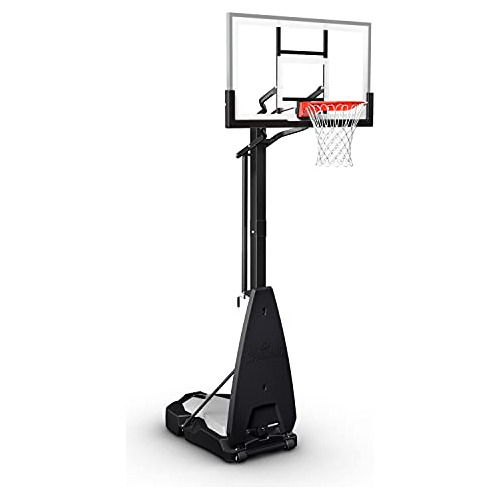 Spalding Ultimate Cancha Baloncesto Portatil Vidrio 54''