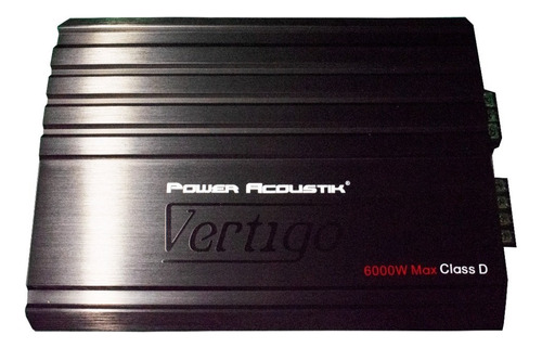 Amplificador Clase D Power Acoustik Va1-6000d Vertigo Series