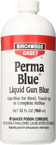 Perma Blue Pavonado En Frio.  960 Ml . Birchwood. 