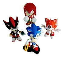 Comprar Sonic, Tails, Shadow Y Knuckles 3d Multicolor. Combo De 4u