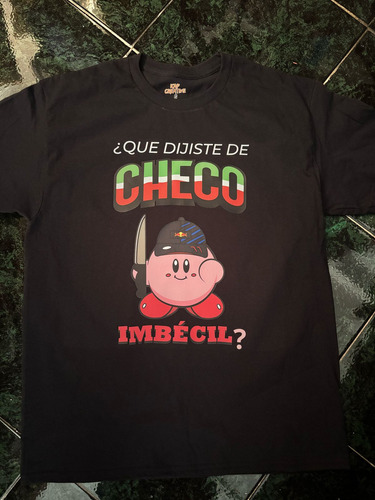 Playera F1 Formula 1 Kirby Checo Qué Dijiste De Checo Pérez