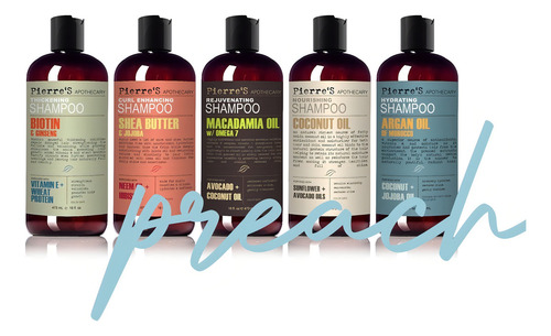 Shampoo Pierres Apothecary Biotin Ginseng 473ml
