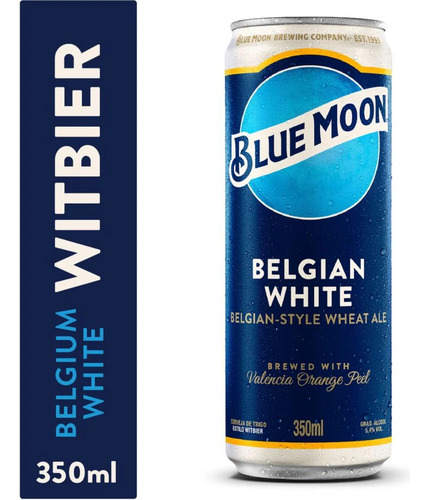 Cerveja Blue Moon Lata 350ml 12 Und