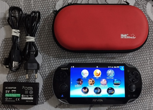 Sony Ps Vita Oled +  Sd2vita +  Microsd 64gb + Tienda Gratis