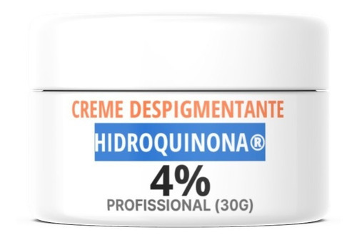 Crema de hidroquinona 4% 30 g - Iluminador despigmentante