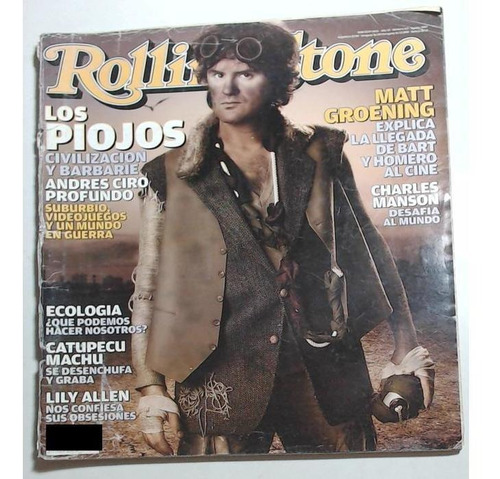 Revista Rolling Stone 113 Los Piojos Andres Ciro