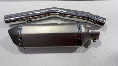 Ponteira Esportiva Tiger 800 Triumph Inox