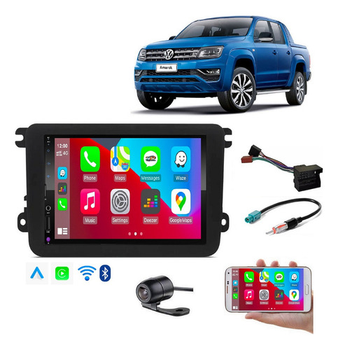 Mp5 Multimidia Android Auto E Carplay Amarok 2016 2017 2018