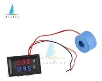 Comprar Amperimetro-voltimetro Combo De Ac 50a Y 80v~300v Digital