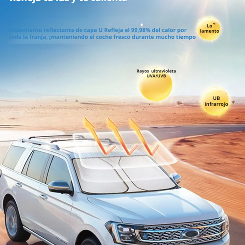 Sombrilla De Verano Para Coche, Protección Uv, Buena
