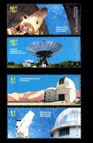 2009 Espacio- Observatorios Astronómicos- Argentina Mint