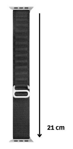 Pulseira Alpine Loop Para Apple Watch Séries 38mm A 49mm