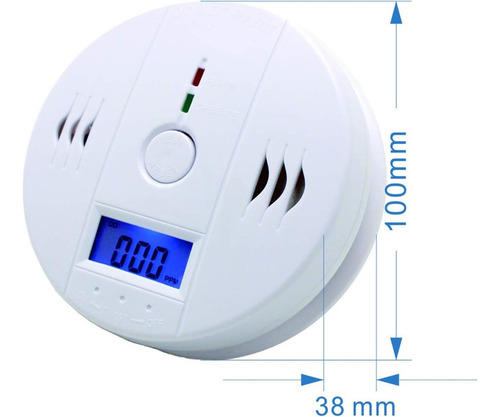 Casa Cocina Monóxido De Carbono Detector De Alarma Sensor