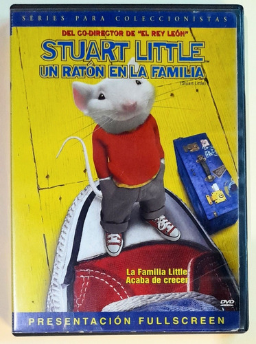 Dvd Stuart Little Un Ratón En La Familia 2000 (Usado)