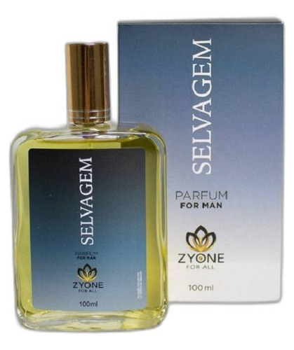 Perfume Masculino Zyone Selvagem 100ml Parfum Alta Fixação
