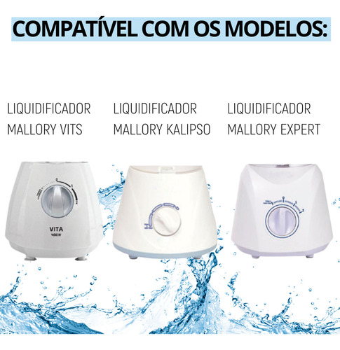 Copo Para Liquidificador Mallory Kalipso/optima/expert/vita