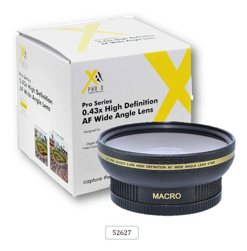 Gran Angular Mod. 52627 Para Lente Nik0n 85mm F/1.8g Af-s Fx