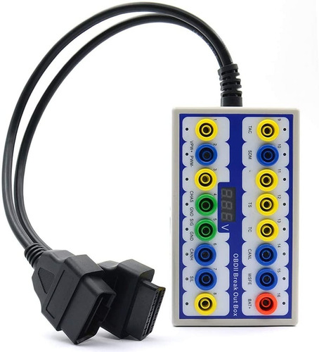 Probador De Linea Obd2 Break Out Box Caja De Desconexión