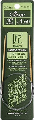 Aguja Circular Clover Takumi Bamboo 41cm  - 1