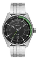 Comprar Relógio Masculino Prata Orient Com Data Fundo Grafite + Nf