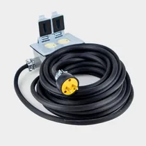 Comprar Extension Uso Rudo De 10 Metros Calibre 12 Contacto Doble