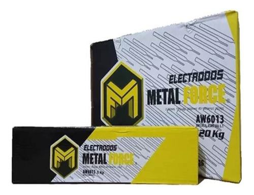 Electrodos 6013 3/32 Y 1/8  Metal Force Solo  Caja 20 Kilo  