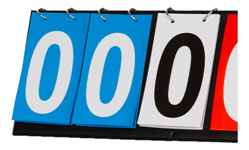 Marcador De Mesa Score 4/5/6 Dígitos Portátil 5 Dígitos