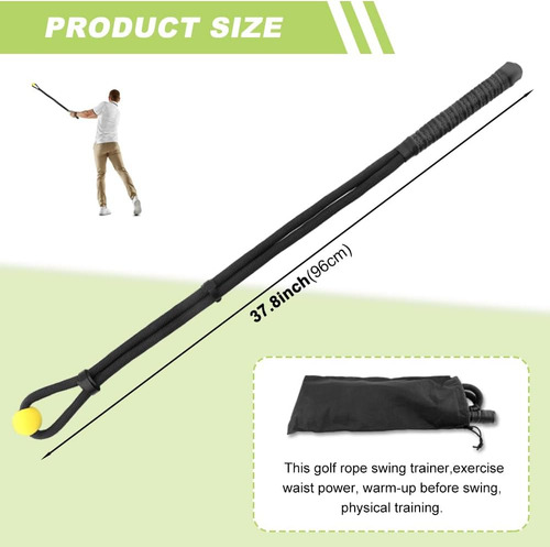 Ayuda Entrenamiento Swing Golf Cuerda Entrenamiento De Golf