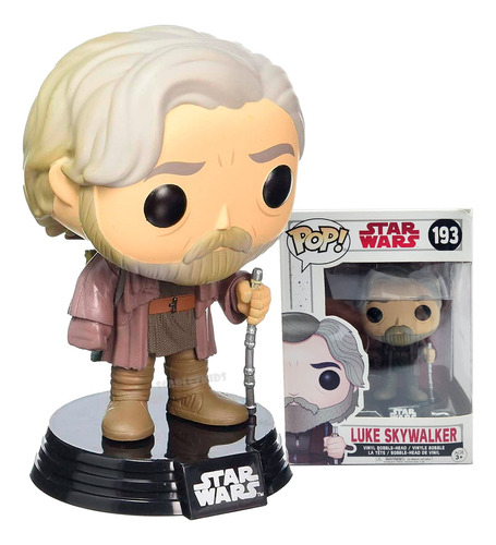 Funko Pop Luke Skywalker 193 Outlet Star Wars Original Sk