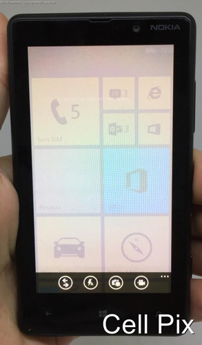 Nokia Lumia 820 - 4g Windows Phone 8mp Tela De Demonstração