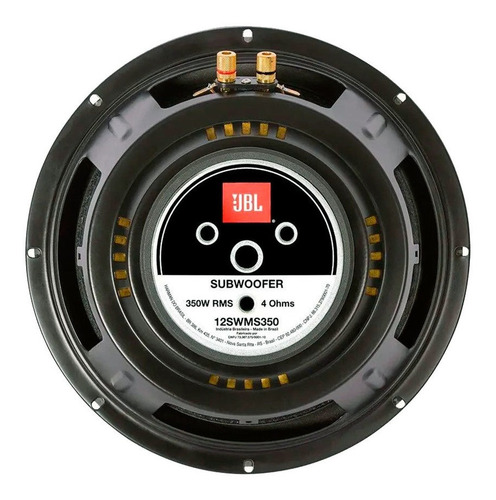 Imagem 2 de 4 de Subwoofer Jbl Multisystem 12 350w Rms - 12swms350 - 4 Ohms