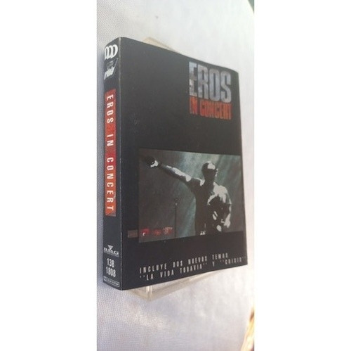 Cassette Casete Eros Ramazzotti  - Eros In Concert 12 Temas 