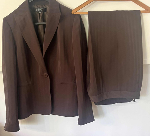 Traje De Blazer Y Pantalón Kasper Talle 10