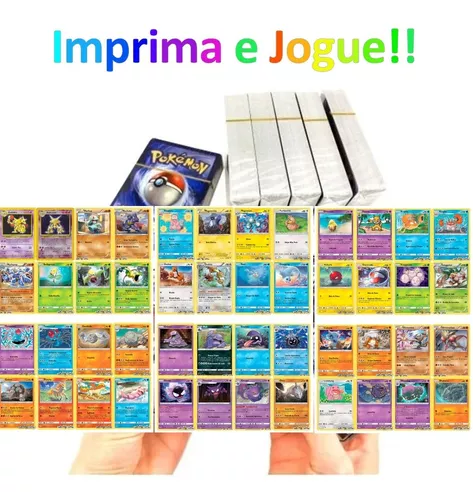 Cartas Pokemon Para Imprimir em 2023