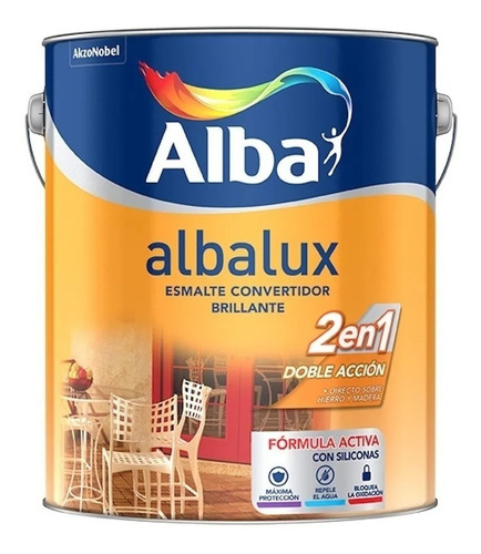 Albalux 2en1 Convertidor De Oxido Alba X 4 Lts