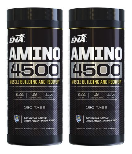 Amino 4500 Ena 150 Tab X 2 Unidades Crecimiento Recuperacion