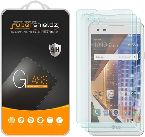 Protector De Pantalla Para LG Tribute Hd Supershieldz 3-p...