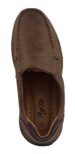 Imagen 4 de 4 de Zapato Casual Khaki Mocasin Mod 3307