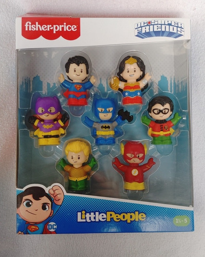 Little People Superfriends Dc Nuevos Set De Coleccion