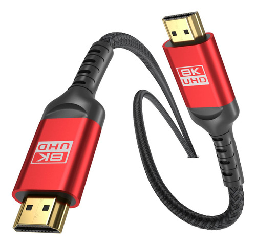 Alleasa Cable Hdmi De 8k, Cable Hdmi De Alta Velocidad De 30