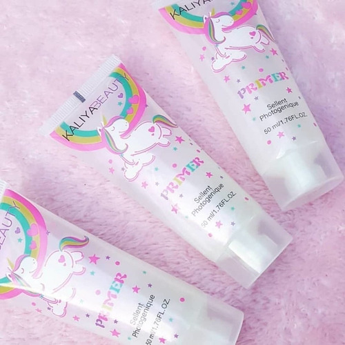 Primer Efecto Unicornio Gel Tornasol Con Glow 3pzs