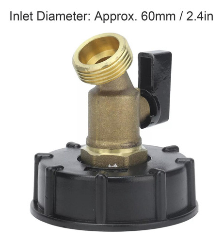Zl Conector De Manija De Tanque De Agua For Grifo Con Rosca