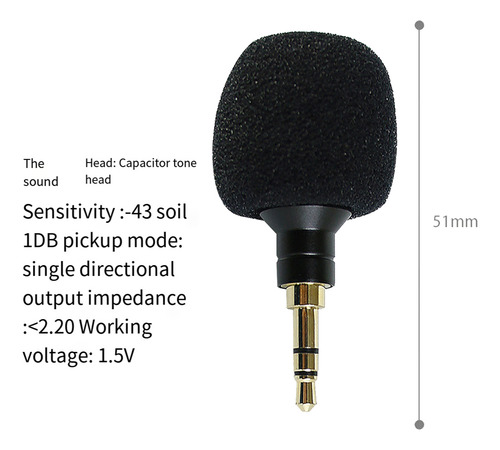 Micrófono De Condensador, Flexible, Flexible, Active Noise-