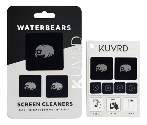 Kuvrd Waterbear - Limpiadores De Pantalla Universales - Pequ