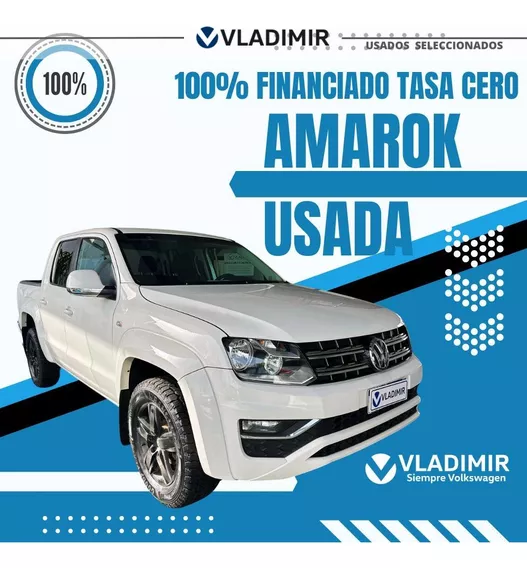 Volkswagen Amarok Highline 100% Financiado Tasa Cero