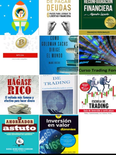 Imagen 2 de 12 de Piense Y Hagase Rico +130 Libros Sobre Trading E Inversion