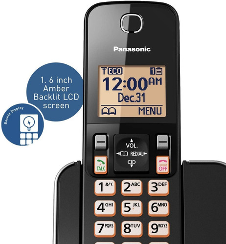 Imagen 3 de 3 de Teléfono Inalámbrico Panasonic Modelo Kx-tgc352 Dect 6.0