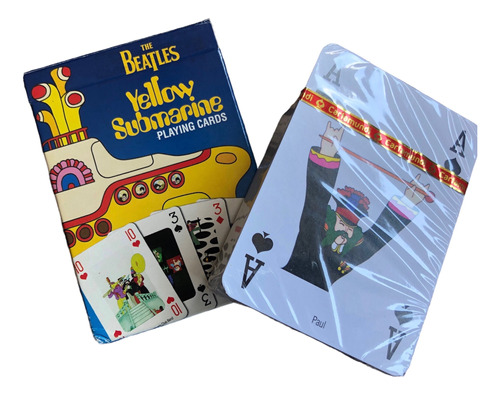 Playing Cards The Beatles Yellow Submarine Cartas De Poker